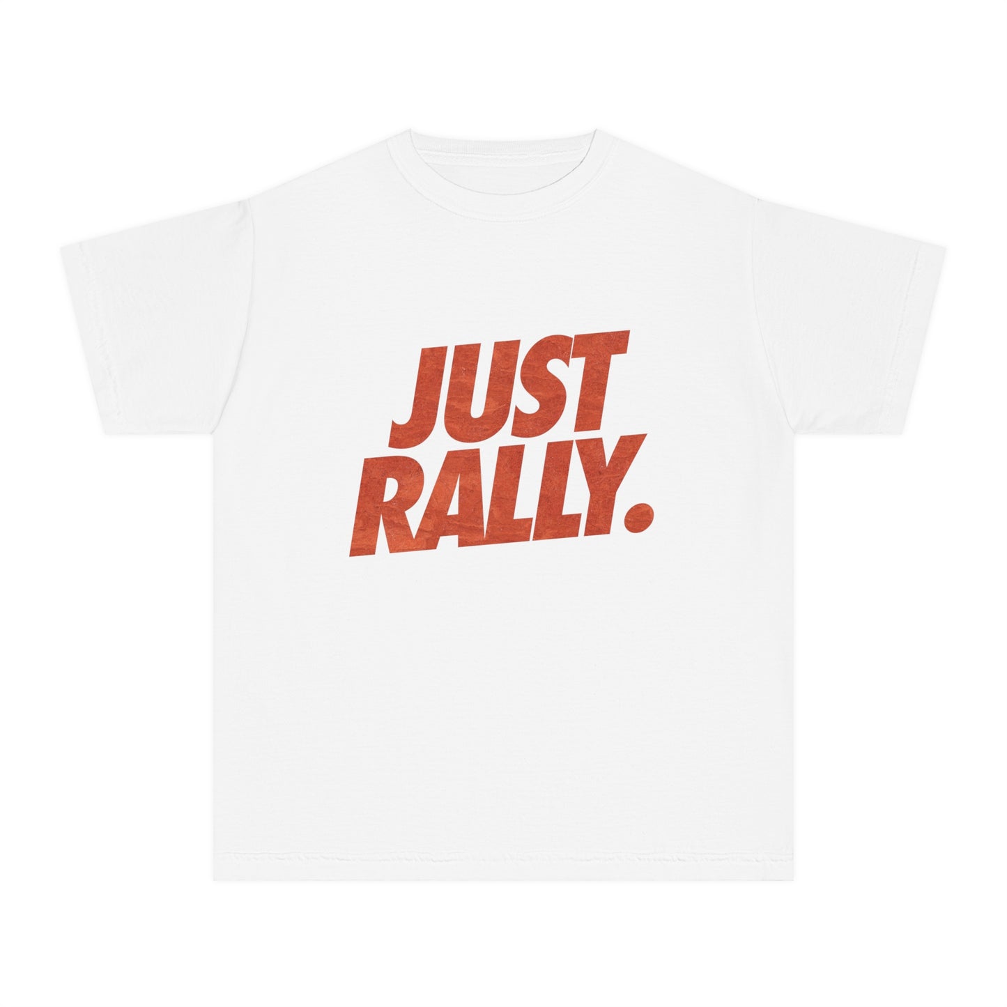 Just Rally Clay Court Youth Midweight Tee