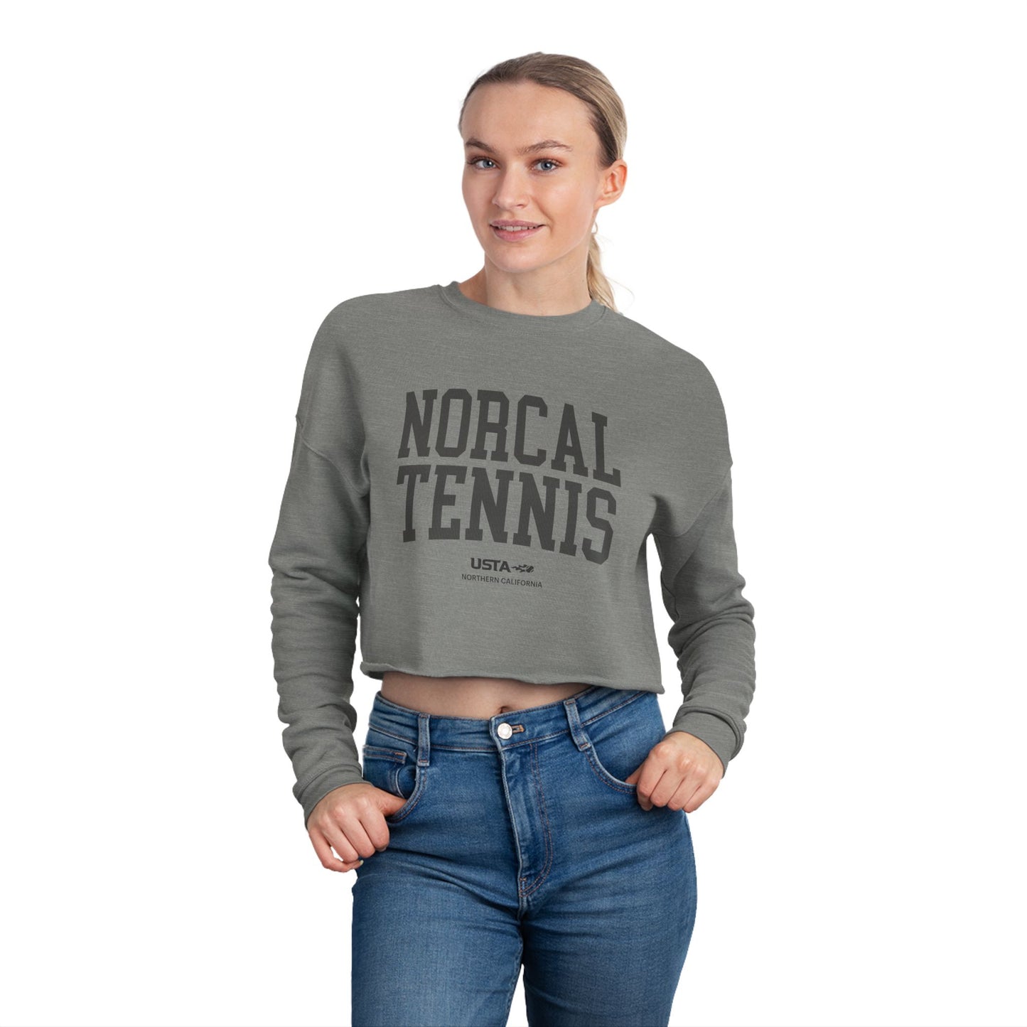 NorCal Tennis Women's Cropped Sweatshirt