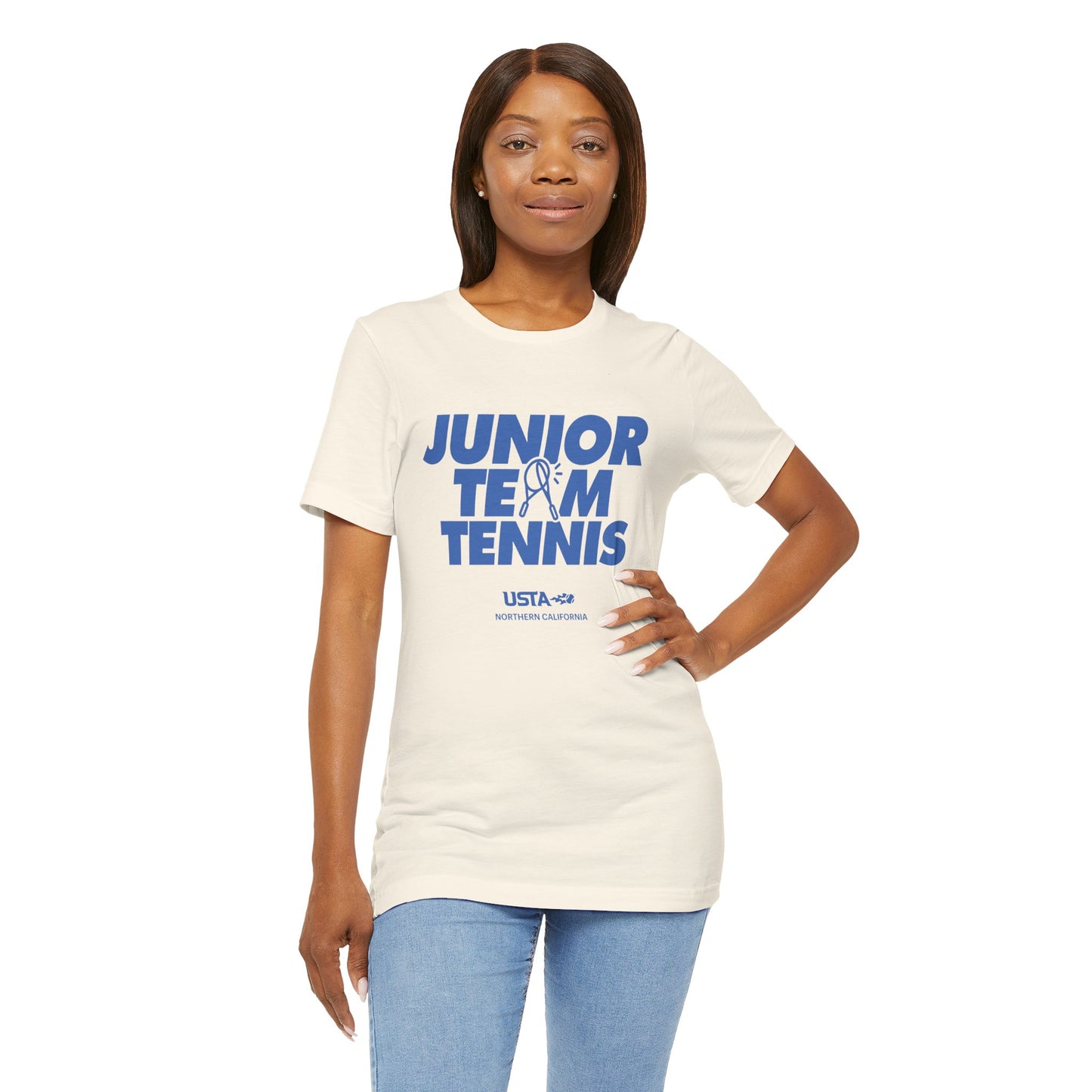 NorCal Junior Team Tennis Adult Unisex Short Sleeve Tee