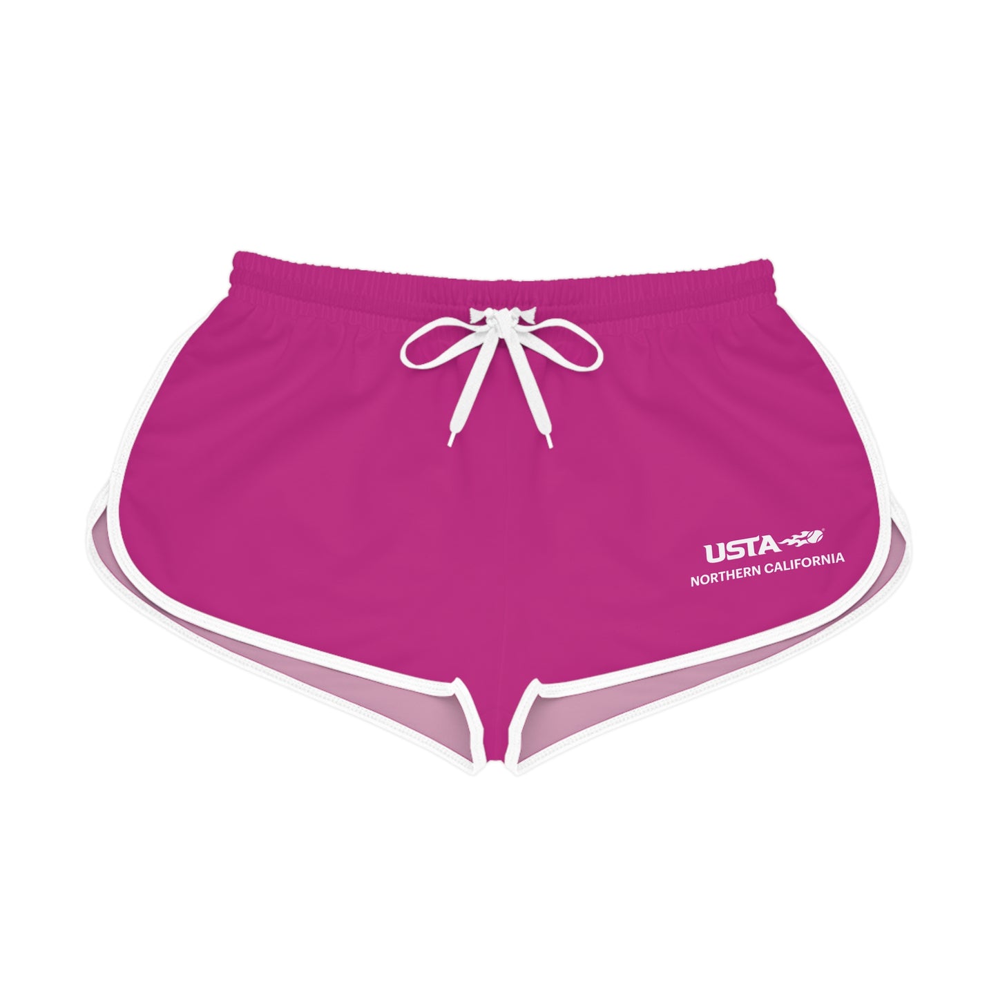 USTA NorCal Pink Women's Relaxed Shorts