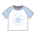 'Tennis Norcal' Bear Women's Raglan Baby Tee