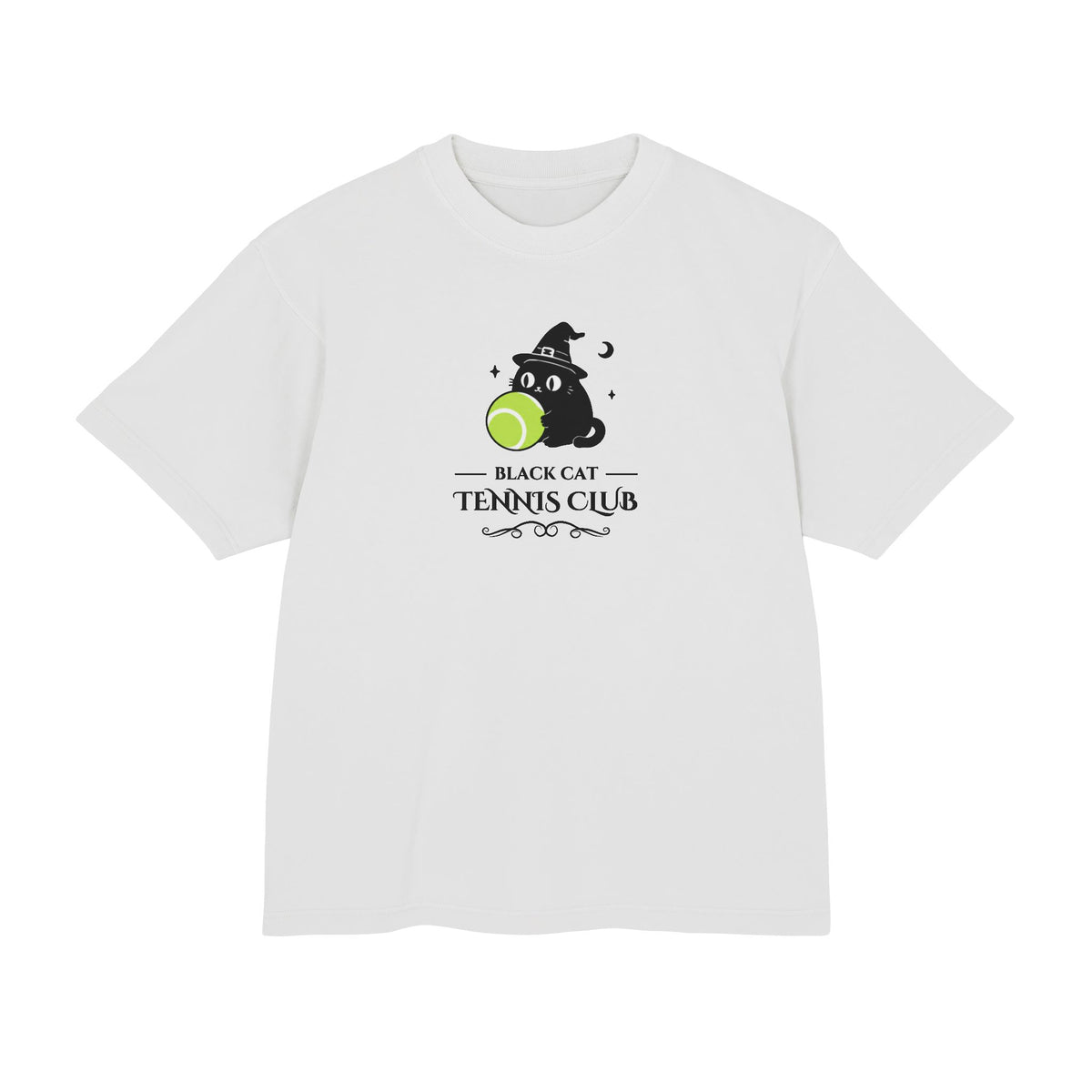 Black Cat Tennis Club T-Shirt