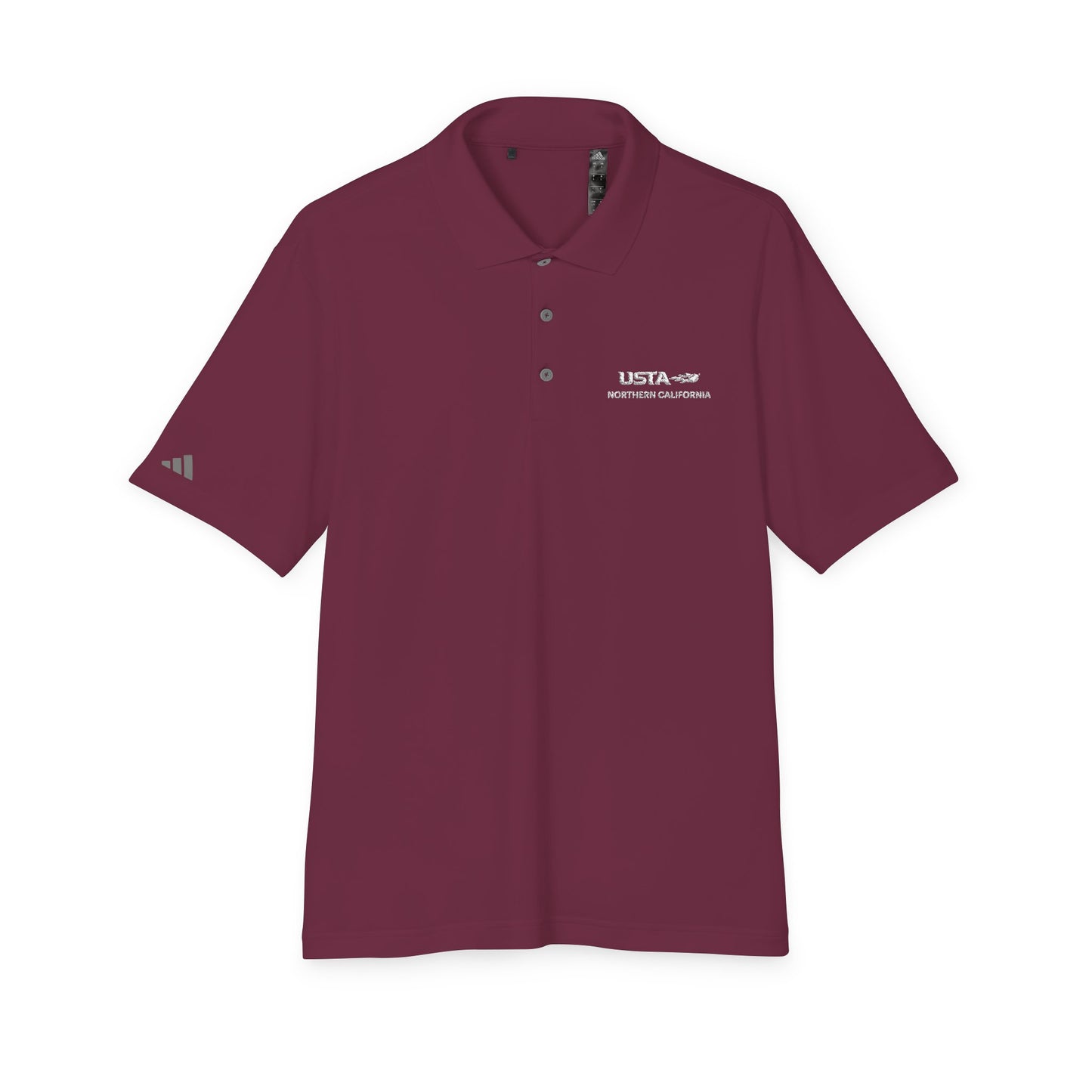 adidas® Embroidered USTA Logo Polo