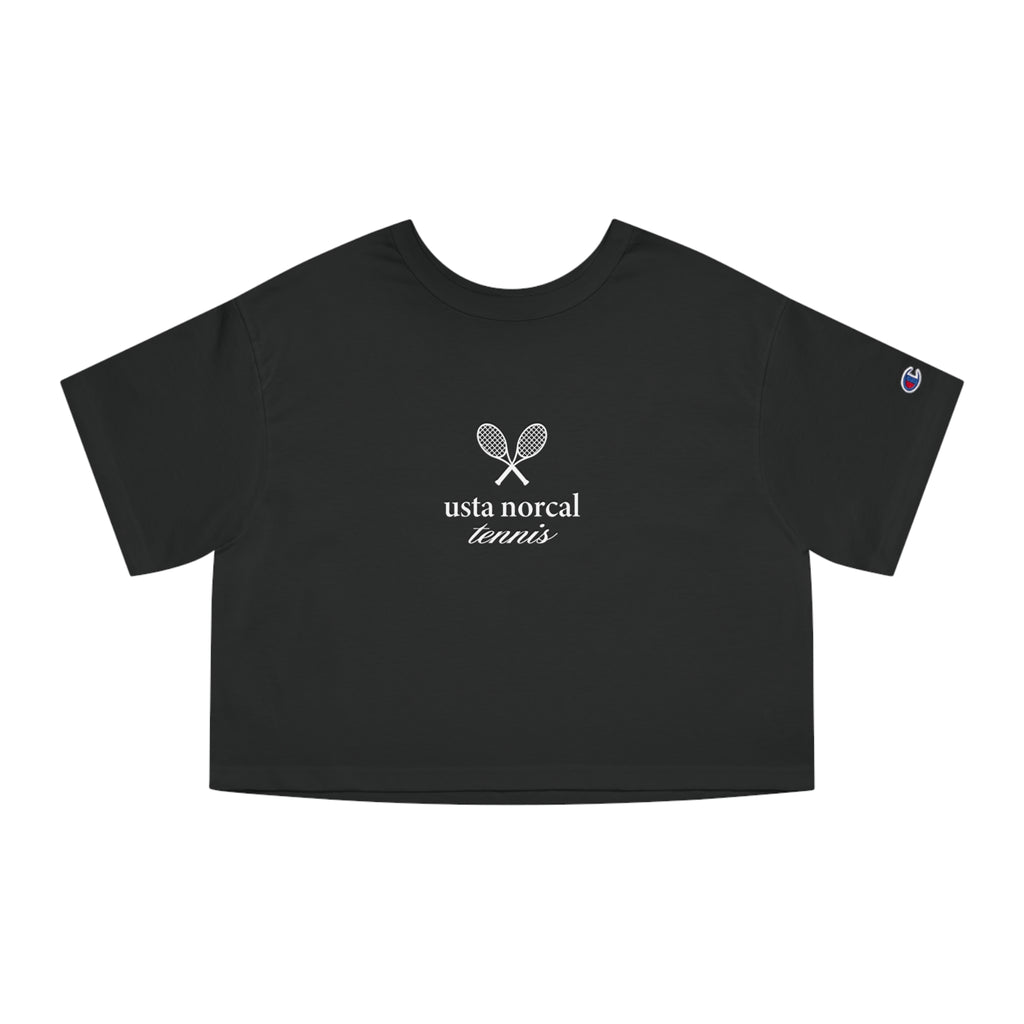 USTA NorCal Tennis Cropped T-Shirt — Women's Champion Heritage Tee
