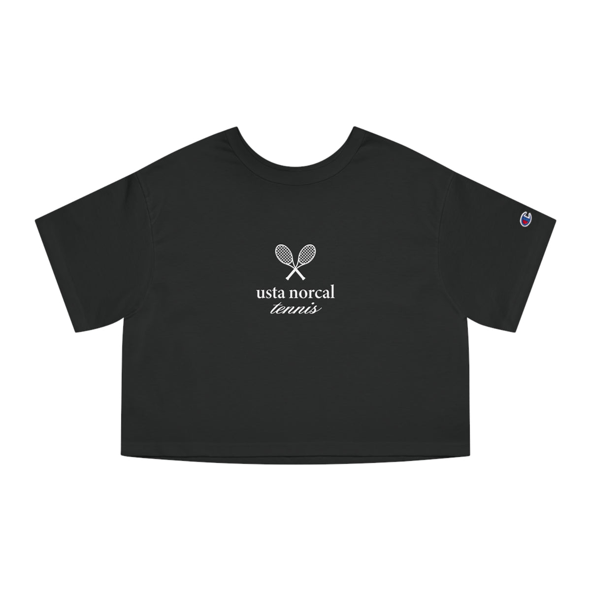 USTA NorCal Tennis Cropped T-Shirt — Women's Champion Heritage Tee