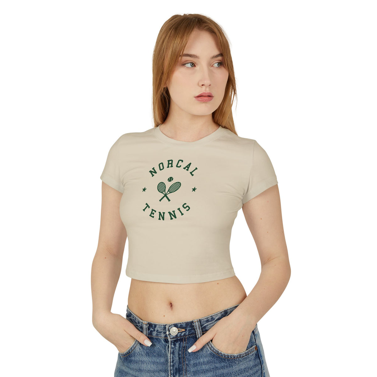 'NorCal Tennis' Women's Baby Tee