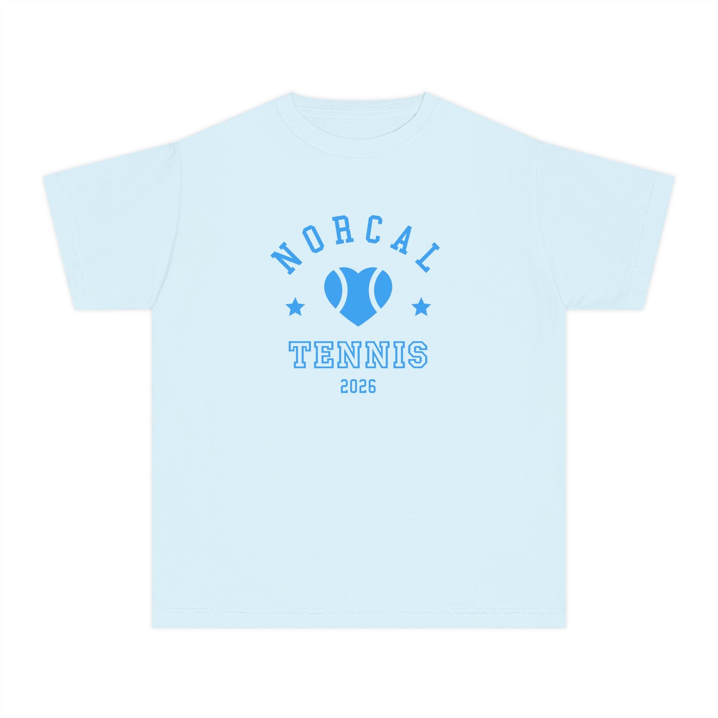 'NorCal Tennis 2026' Youth Heart Tee