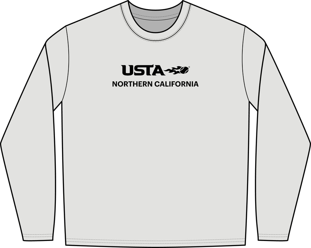 USTA Logo Men's Long Sleeve Tee