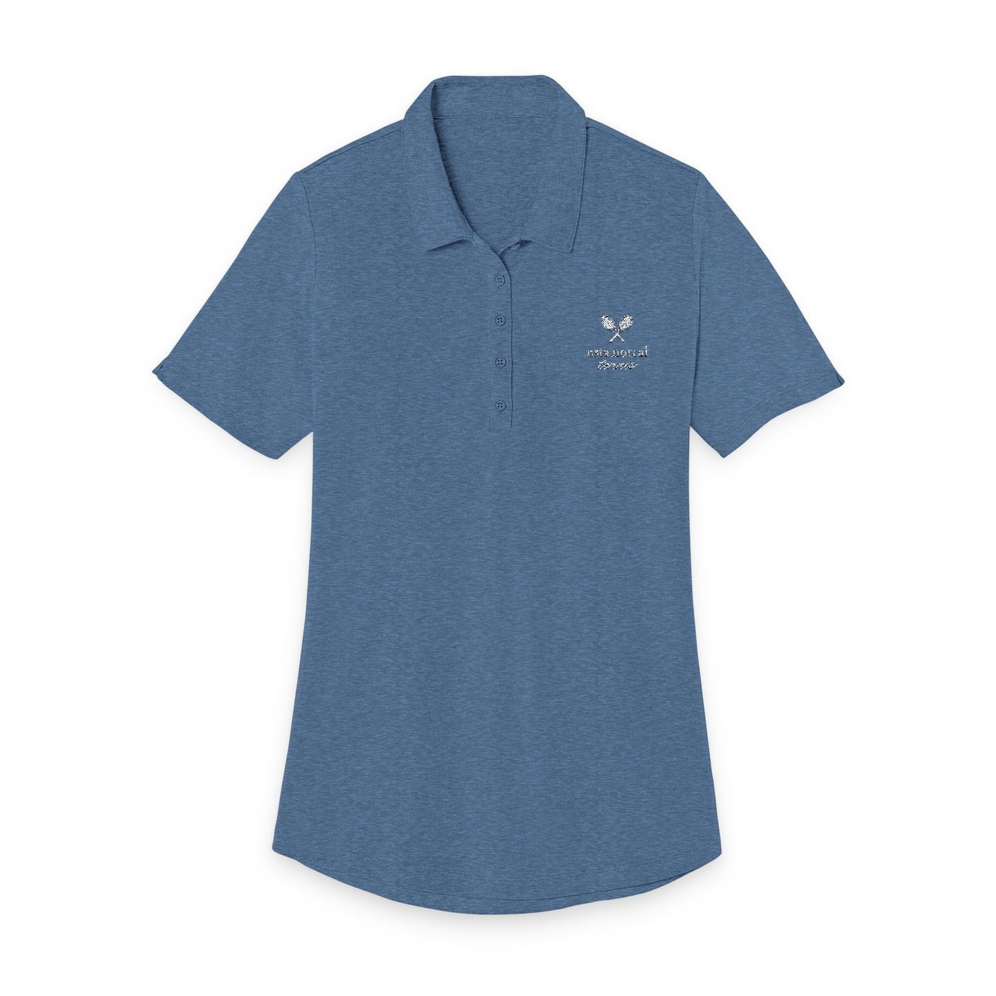 'USTA NorCal Tennis' Ladies Fine Pique Blend Polo