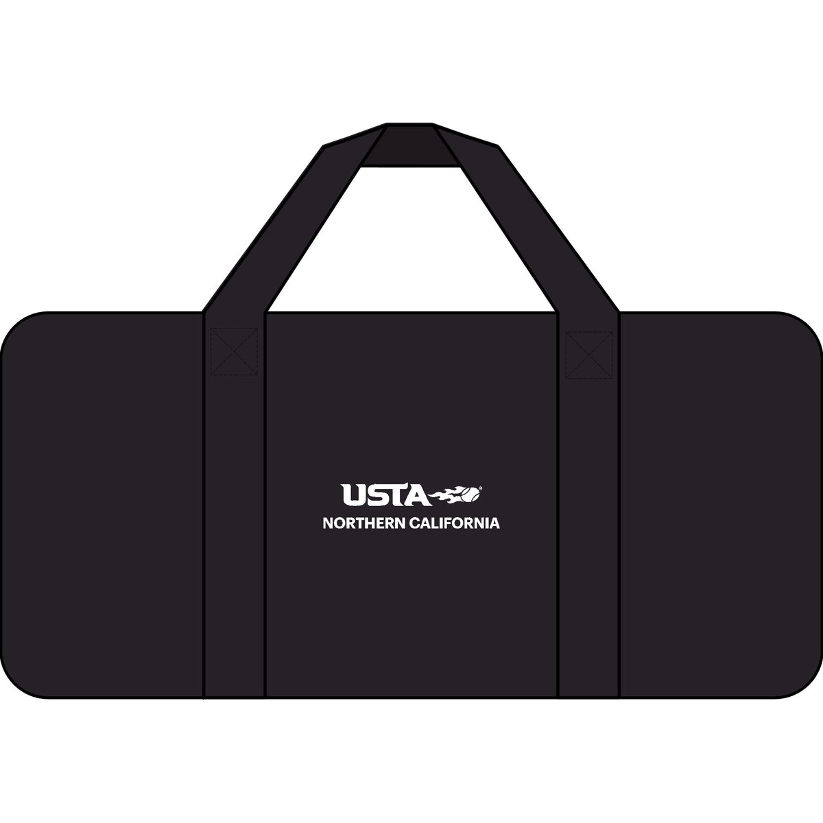 USTA Northern California Tripper Duffel Bag — Checkered/Camo Tennis Gear Bag