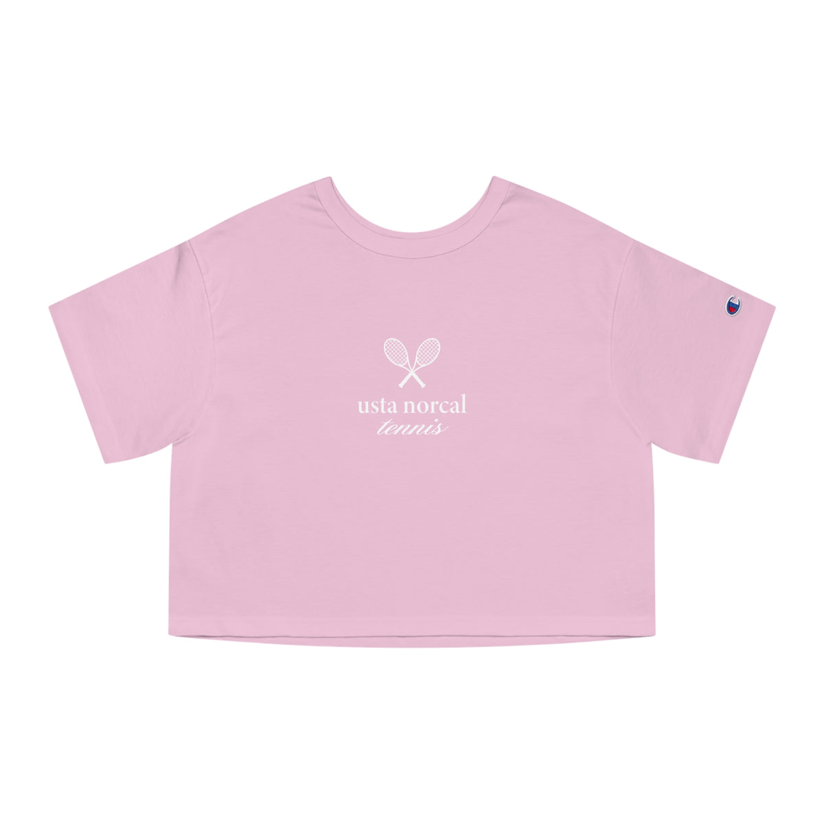 USTA NorCal Tennis Cropped T-Shirt — Women's Champion Heritage Tee