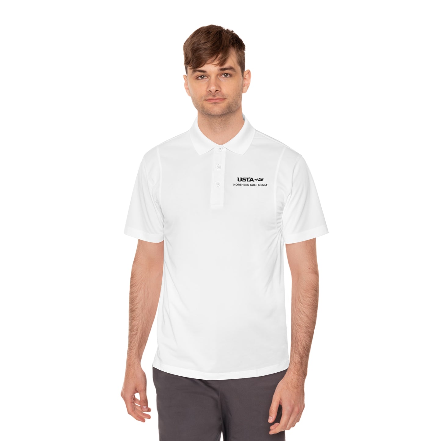Men's USTA Logo Polo Shirt