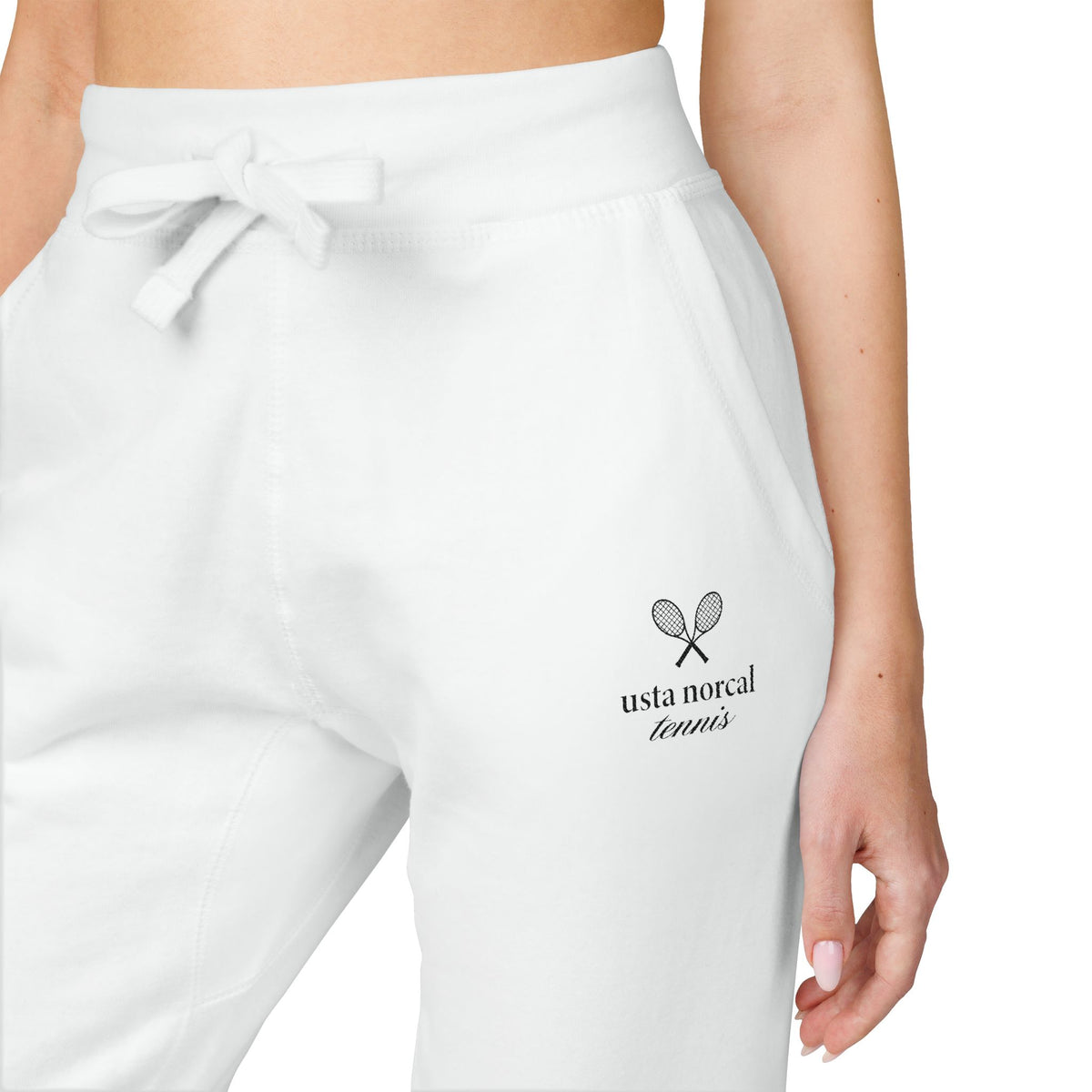 'USTA NorCal Tennis' Embroidered Fleece Sweatpants