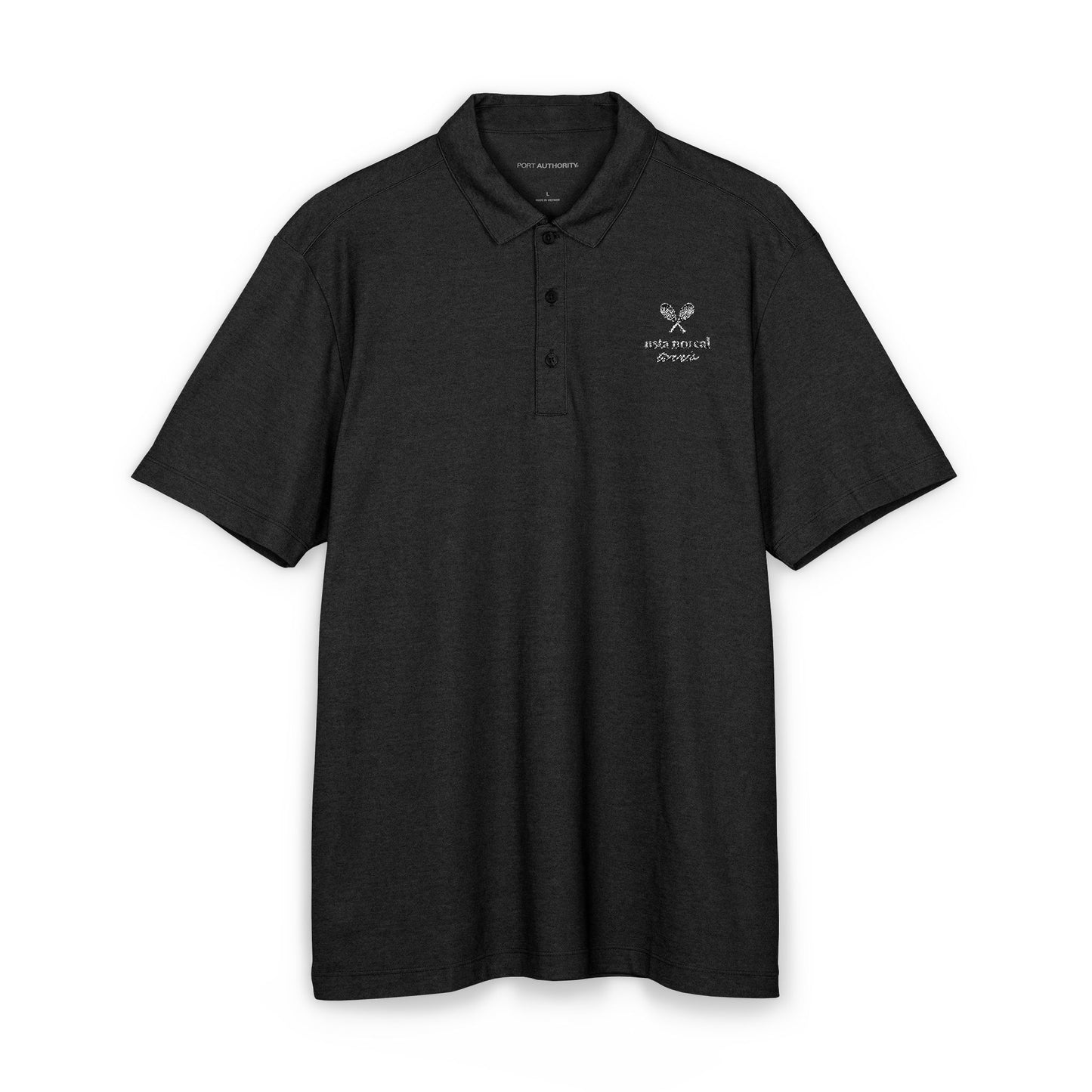 'USTA NorCal Tennis' Men's Fine Pique Blend Polo