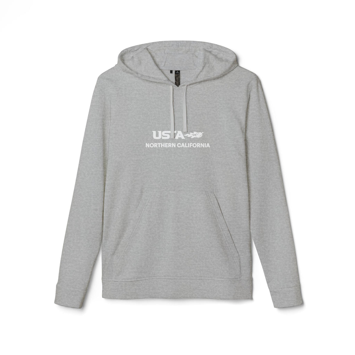 USA Northern California Adidas Hoodie — Minimal Graphic Pullover