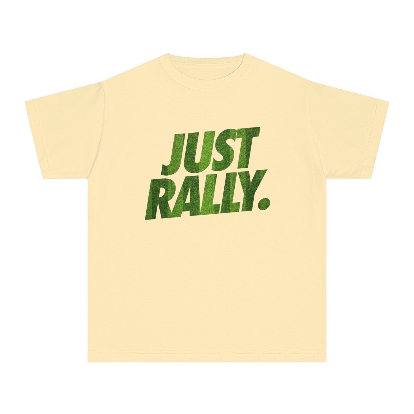 Just Rally Grass Court Youth Midweight Tee