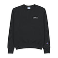 Crewneck Sweatshirt —  Embroidered Champion Crew