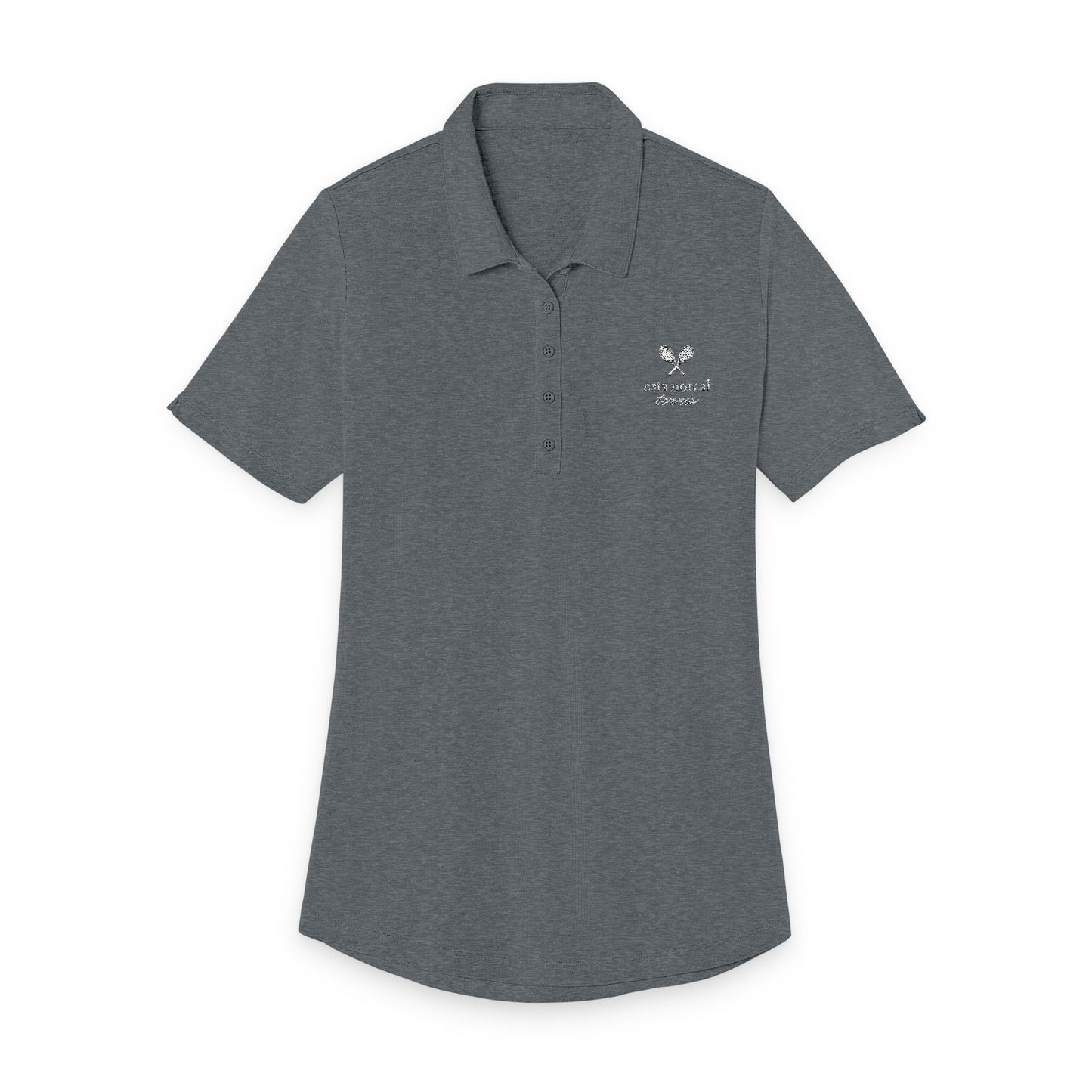 'USTA NorCal Tennis' Ladies Fine Pique Blend Polo
