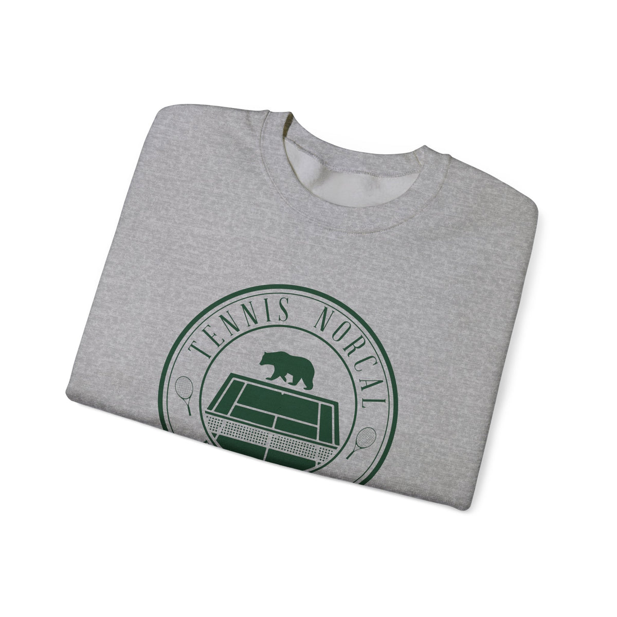 'Tennis NorCal' Bear Crewneck Sweatshirt