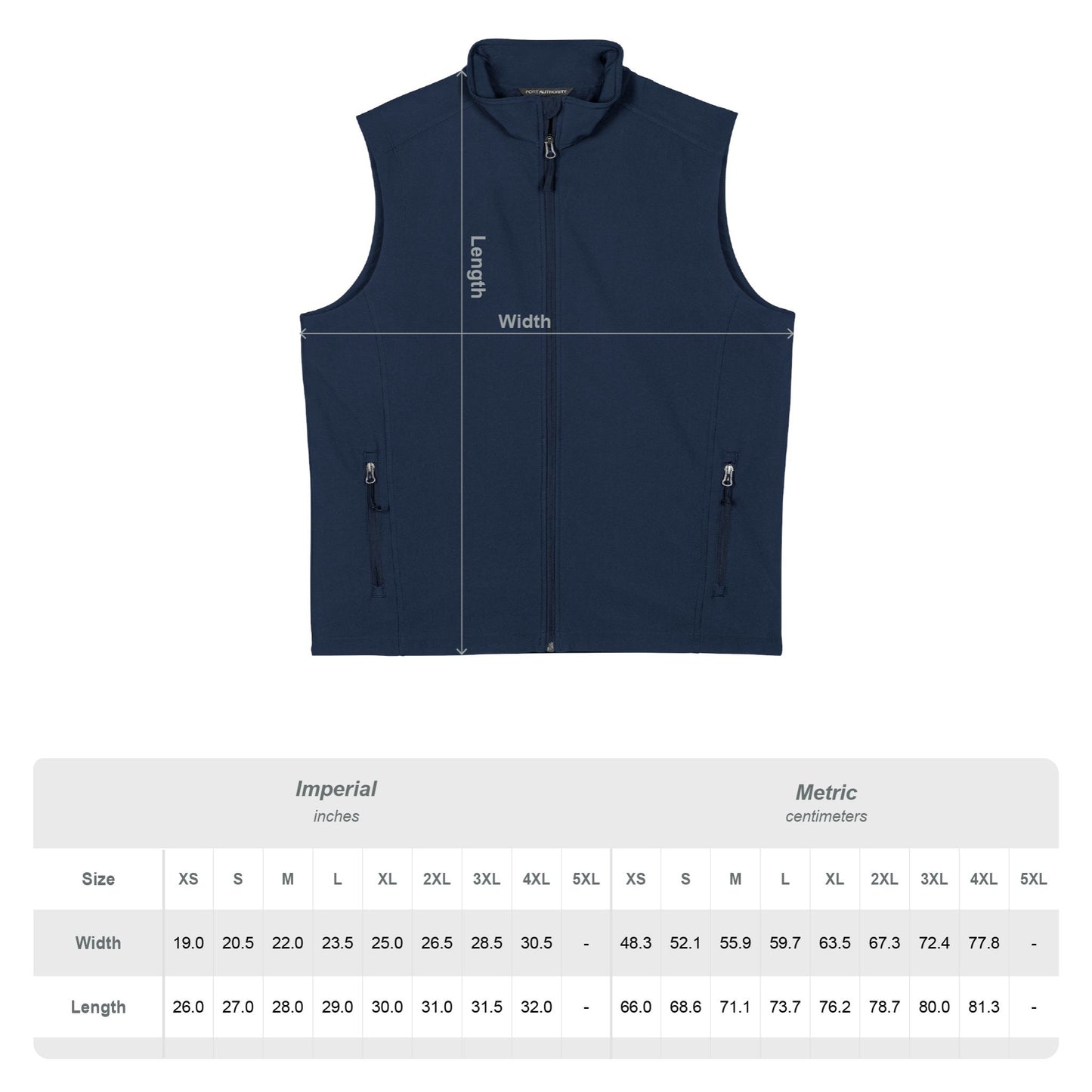Men's Core Soft Shell USTA Logo Vest