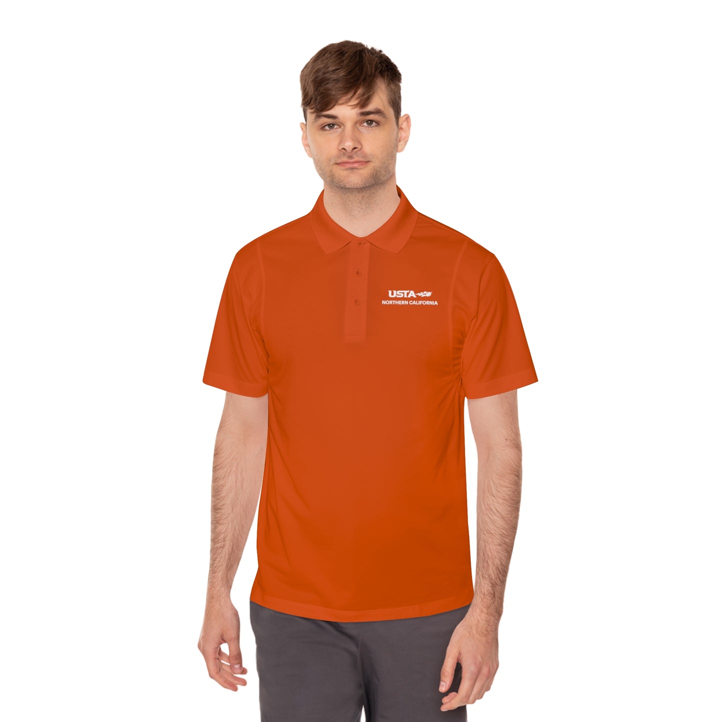 Men's USTA Logo Polo Shirt