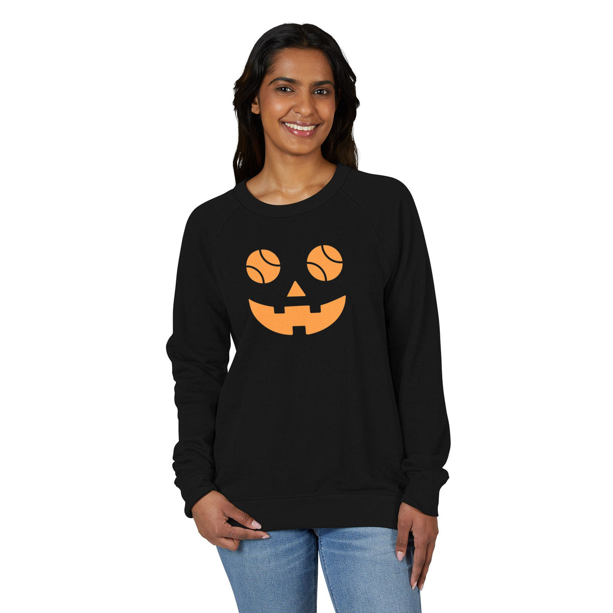 Tennis Jack-O-Lantern Crewneck Sweatshirt