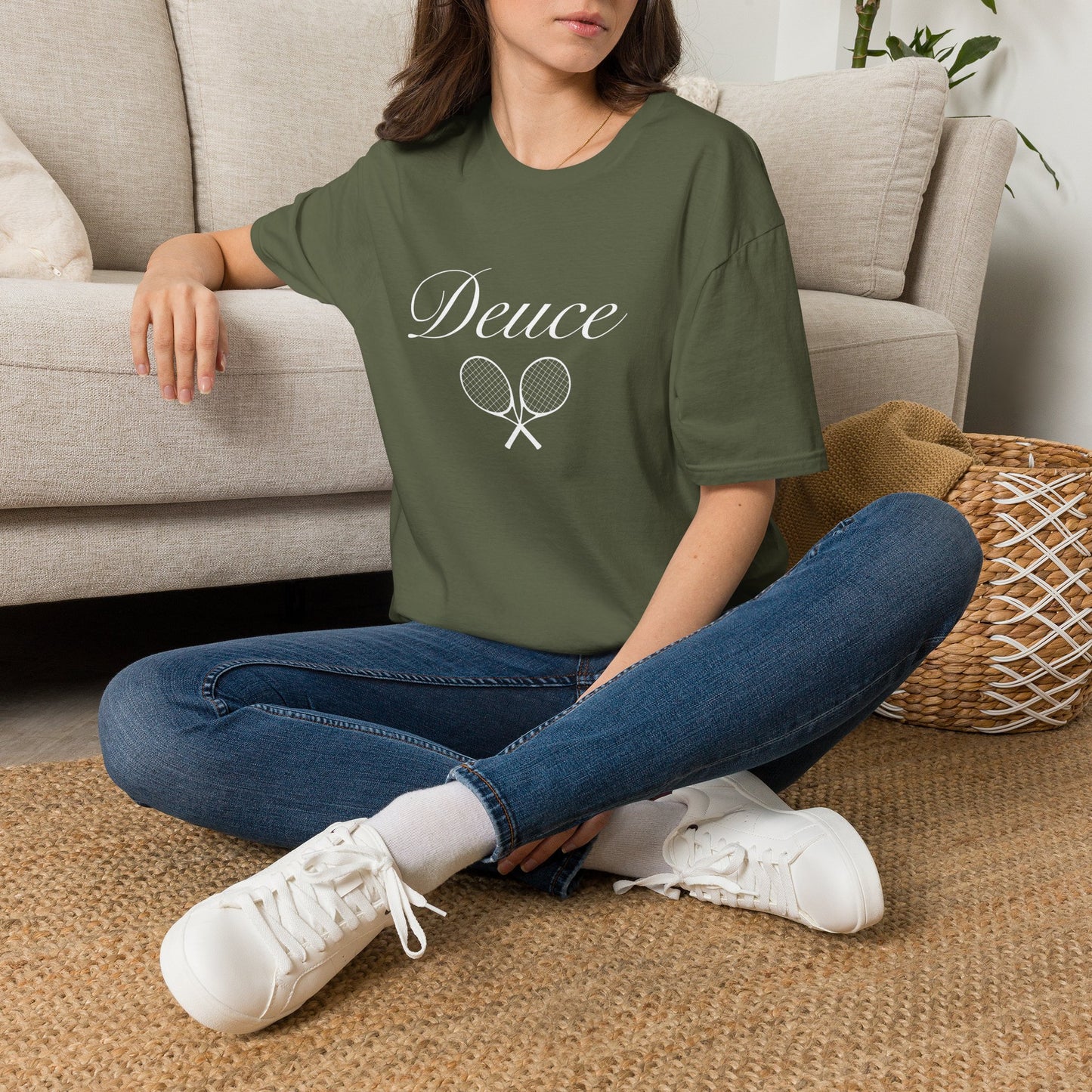 'NorCal Tennis Dept.' Back Graphic Cotton T-Shirt