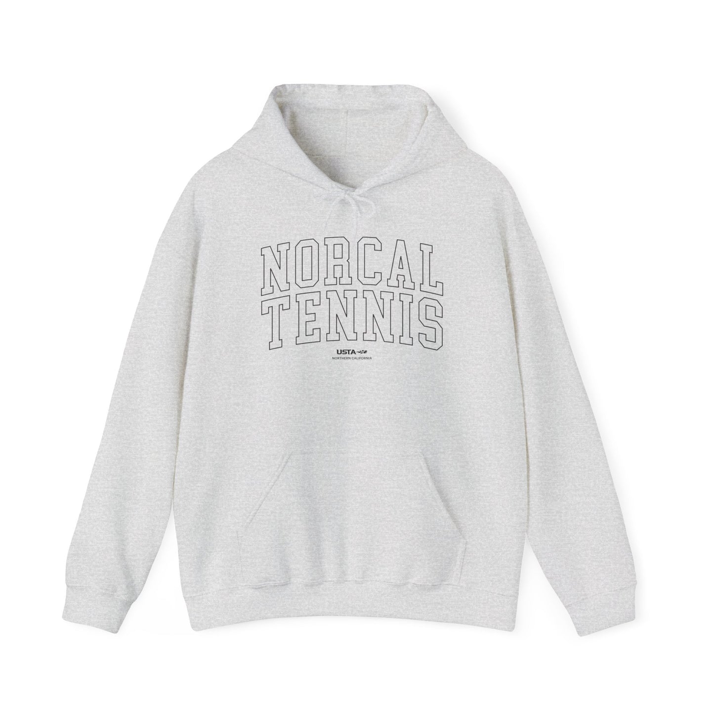 NorCal Tennis Outline Unisex Heavy Blend™ Hooded Sweatshirt