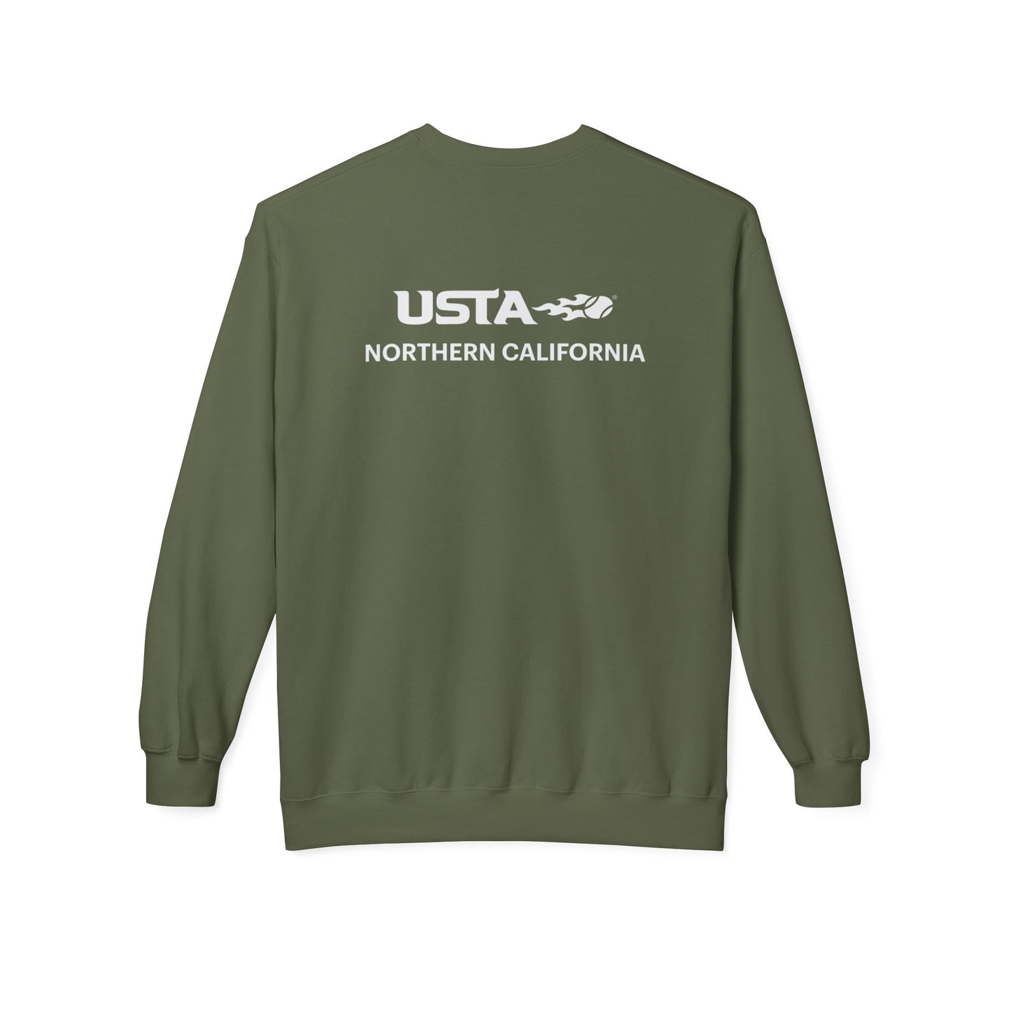 Just Rally Unisex Fleece Crewneck Sweatshirt