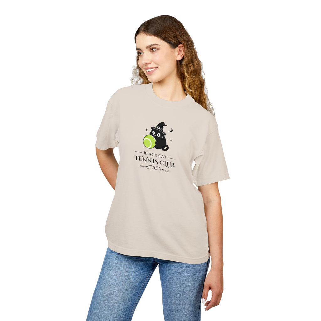 Black Cat Tennis Club T-Shirt