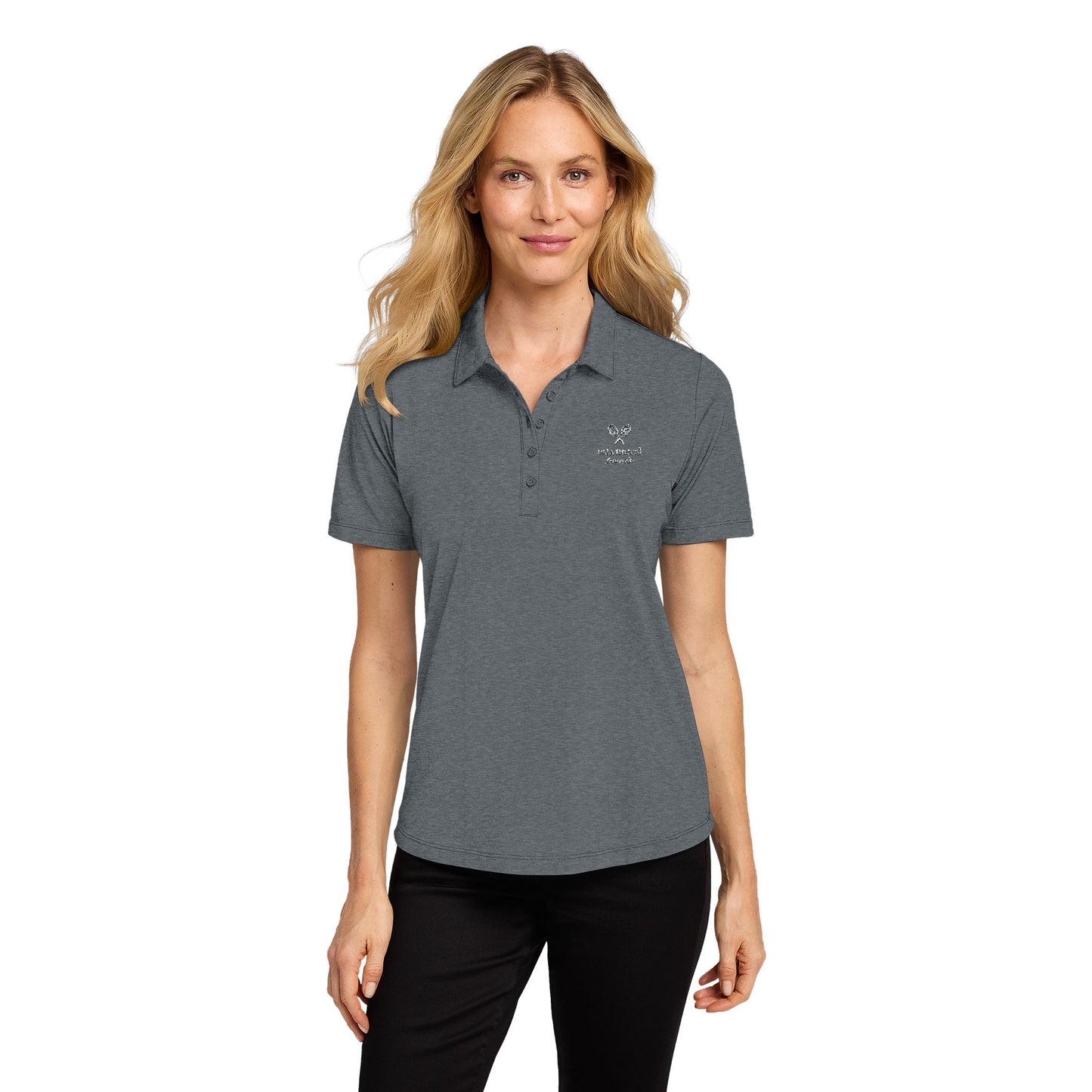 'USTA NorCal Tennis' Ladies Fine Pique Blend Polo