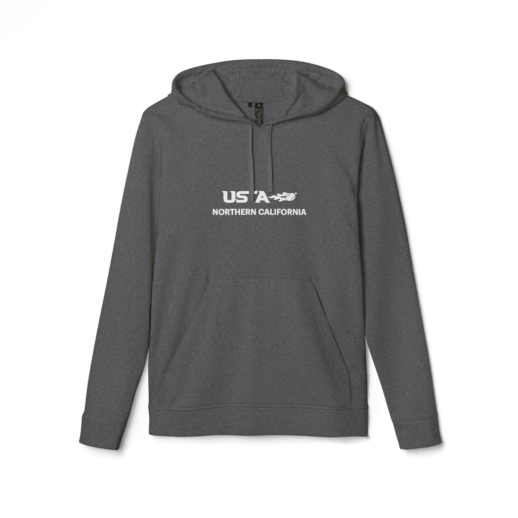 USA Northern California Adidas Hoodie — Minimal Graphic Pullover