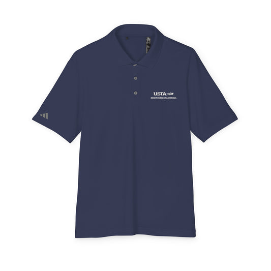 adidas® Embroidered USTA Logo Polo