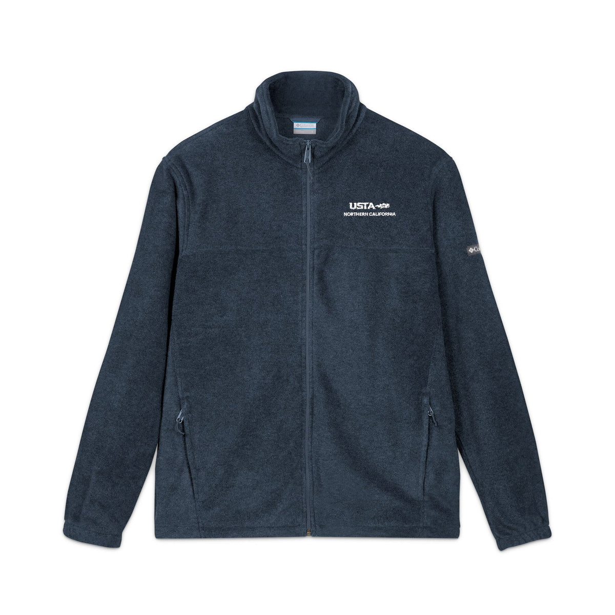 Columbia Embroidered USTA Logo Fleece Jacket
