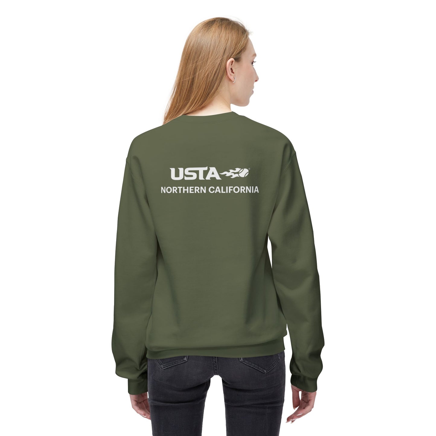 Just Rally Unisex Fleece Crewneck Sweatshirt