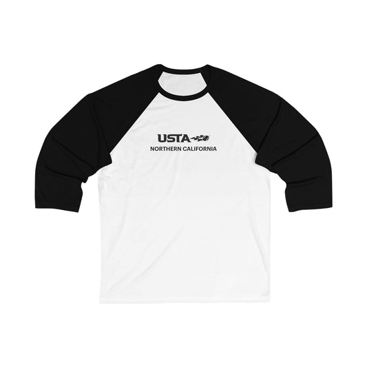 USTA NorCal White Baseball Tee