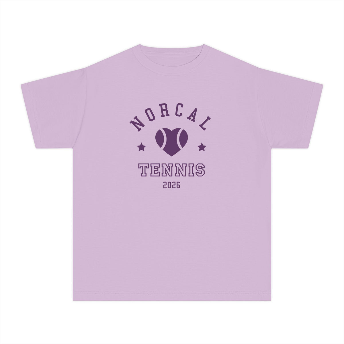 'NorCal Tennis 2026' Youth Heart Tee