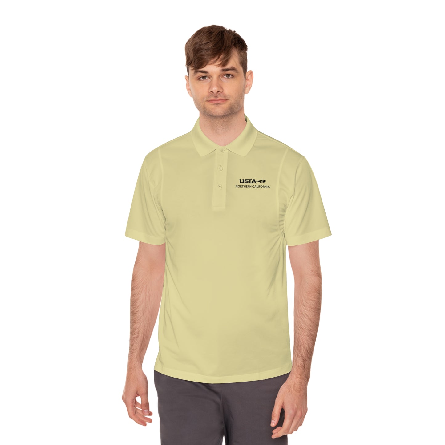 Men's USTA Logo Polo Shirt