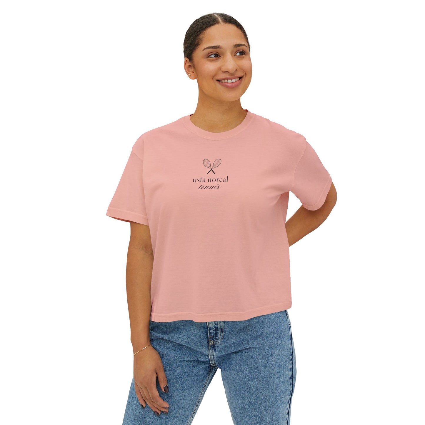 'USTA NorCal Tennis' Women's Boxy Tee