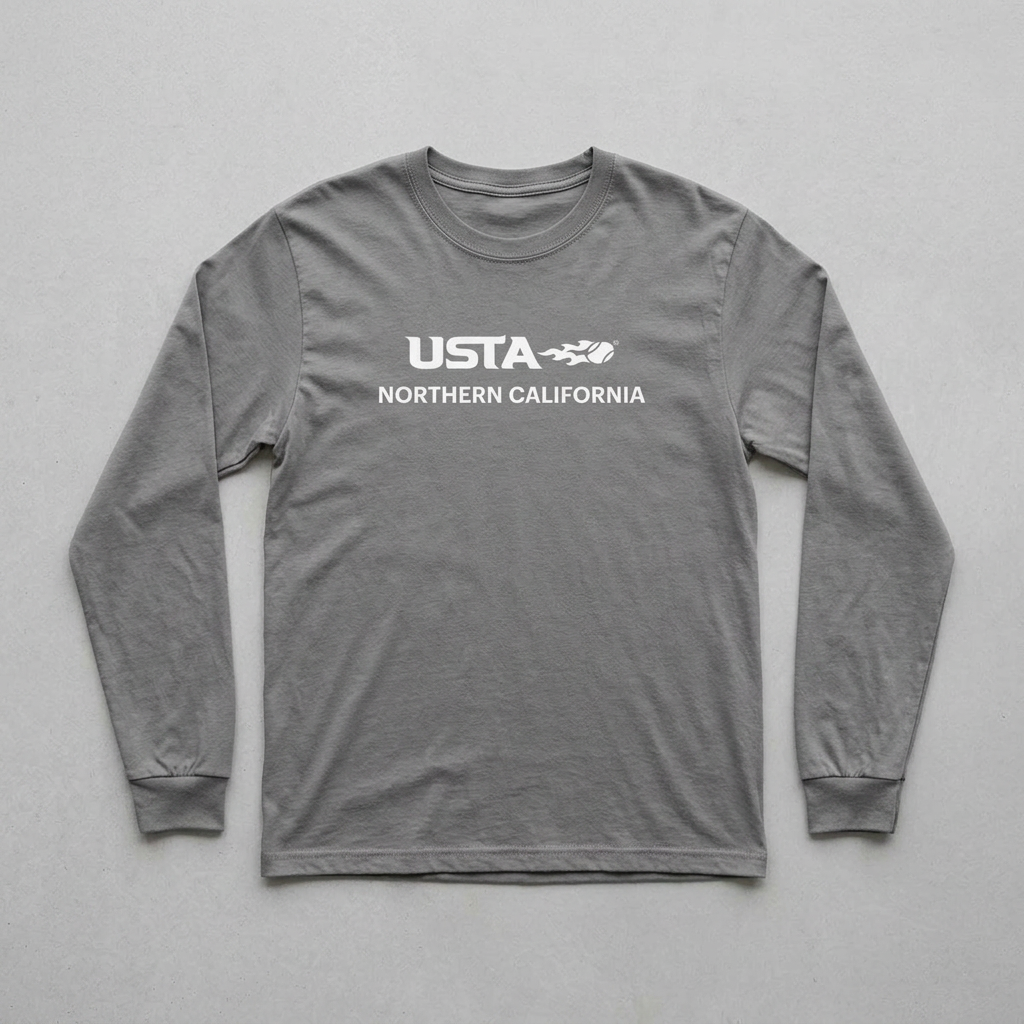 USTA Logo Men's Long Sleeve Tee
