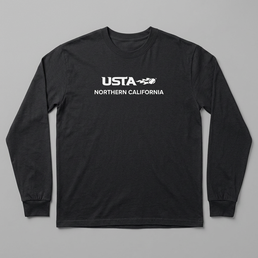 USTA Logo Men's Long Sleeve Tee