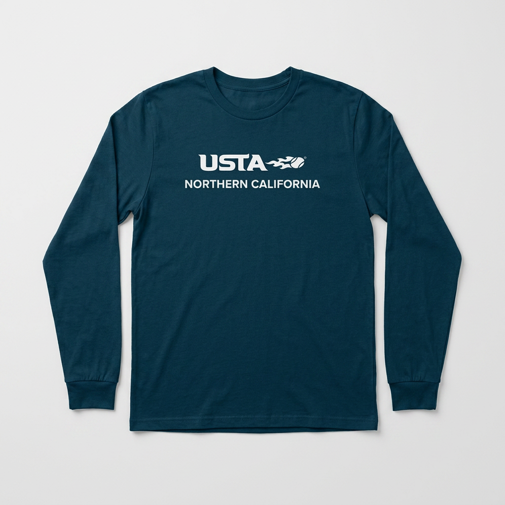 USTA Logo Men's Long Sleeve Tee