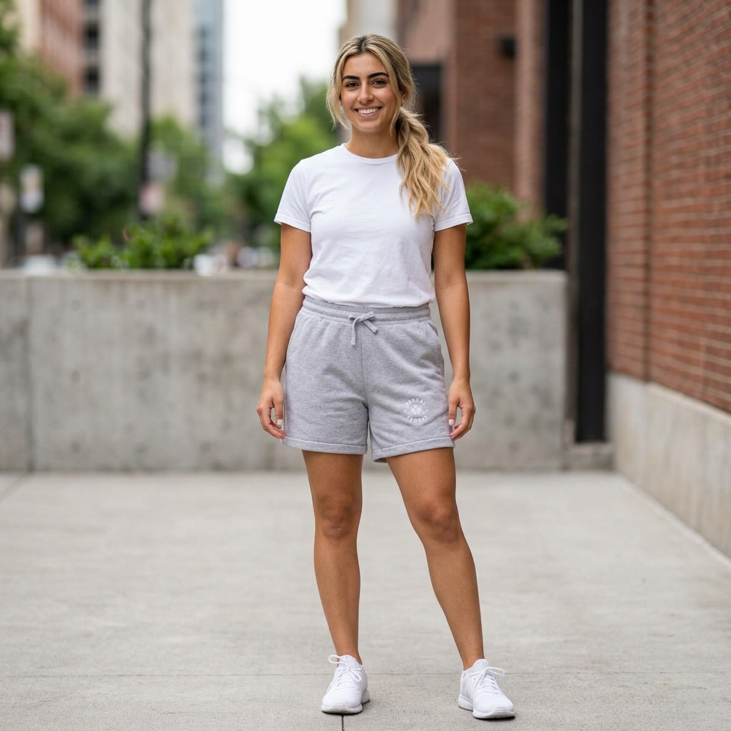 NorCal Tennis Sponge Fleece Sweatshorts — Casual Athletic Lounge Shorts