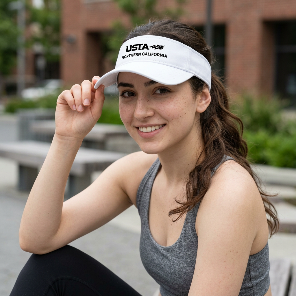 USTA Northern California Dry Zone Colorblock Visor