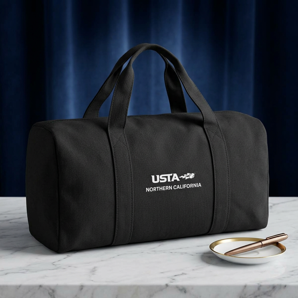 USTA Northern California Tripper Duffel Bag — Checkered/Camo Tennis Gear Bag