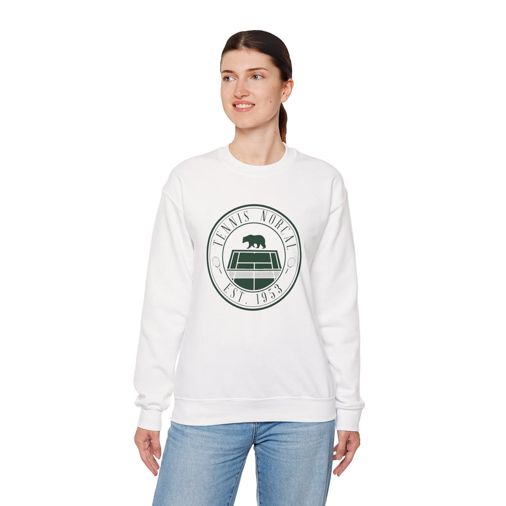 'Tennis NorCal' Bear Crewneck Sweatshirt