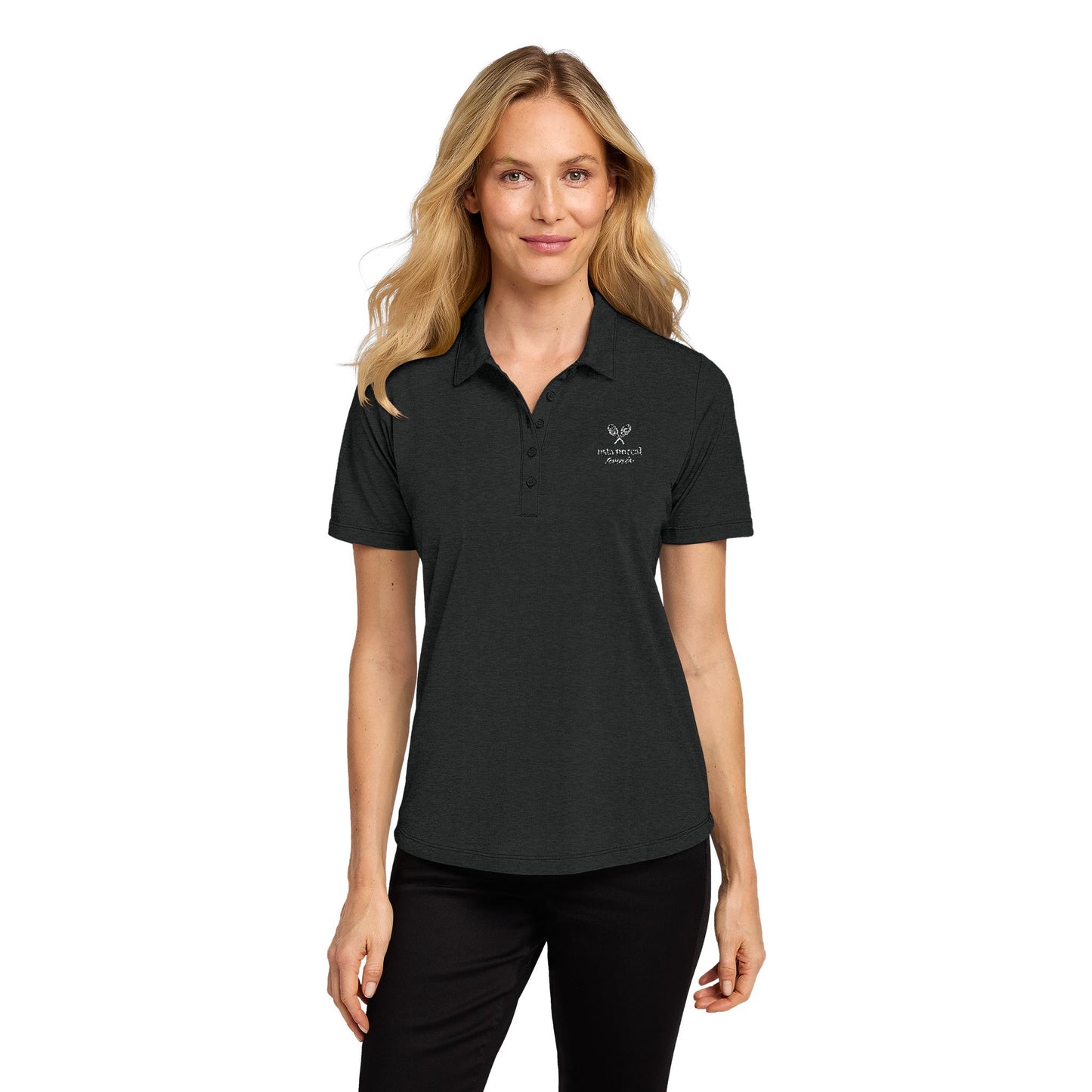 'USTA NorCal Tennis' Ladies Fine Pique Blend Polo