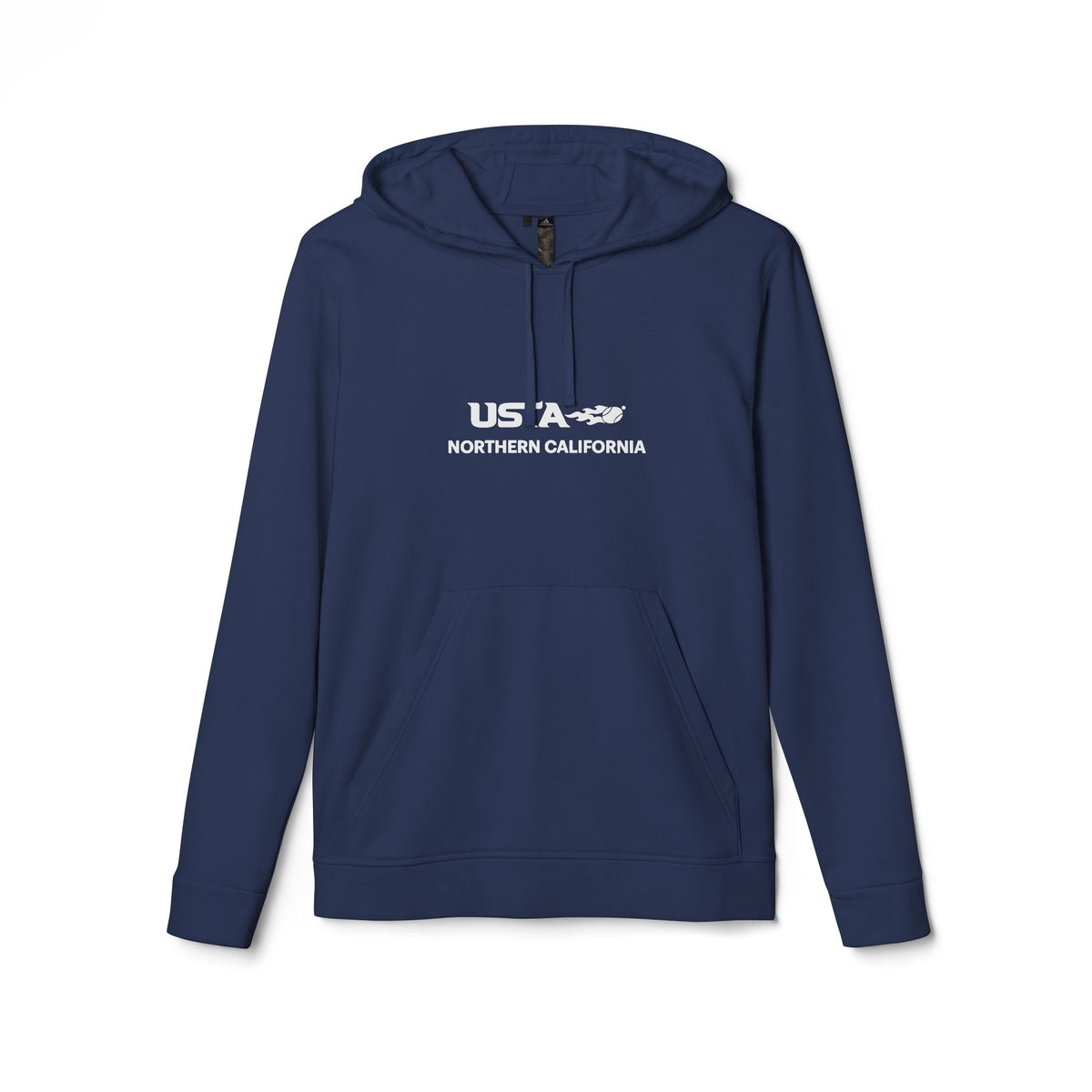 USA Northern California Adidas Hoodie — Minimal Graphic Pullover