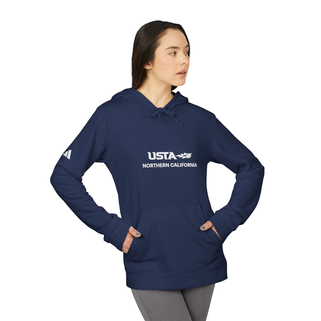 USA Northern California Adidas Hoodie — Minimal Graphic Pullover