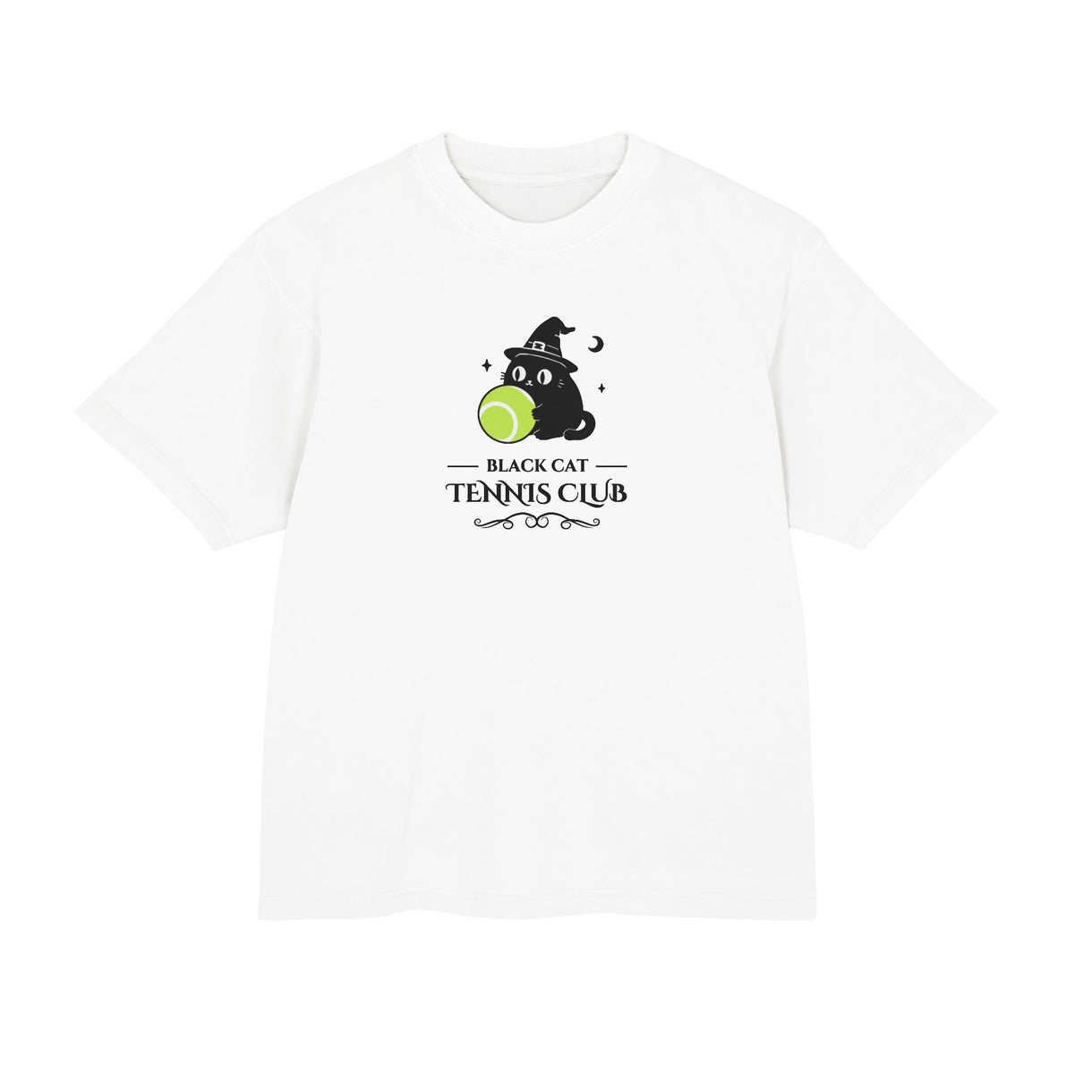 Black Cat Tennis Club T-Shirt